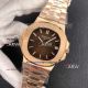 Replica Patek Philippe 5711 Nautilus Swiss 324SC movement brown dial (2)_th.jpg